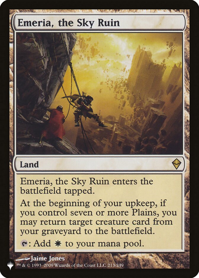 Emeria, the Sky Ruin (ZEN-213) - The List (PLST)