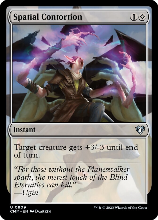 Spatial Contortion (809) - Commander Masters (CMM)