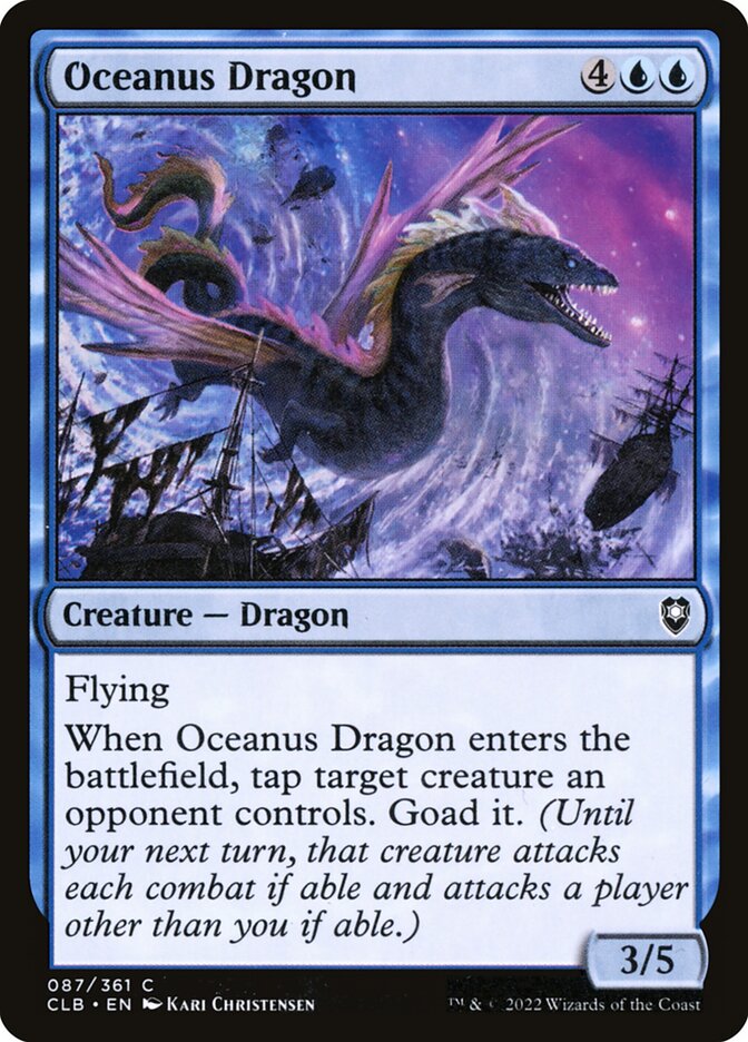 Oceanus Dragon (87) - Commander Legends: Battle for Baldur's Gate (CLB)