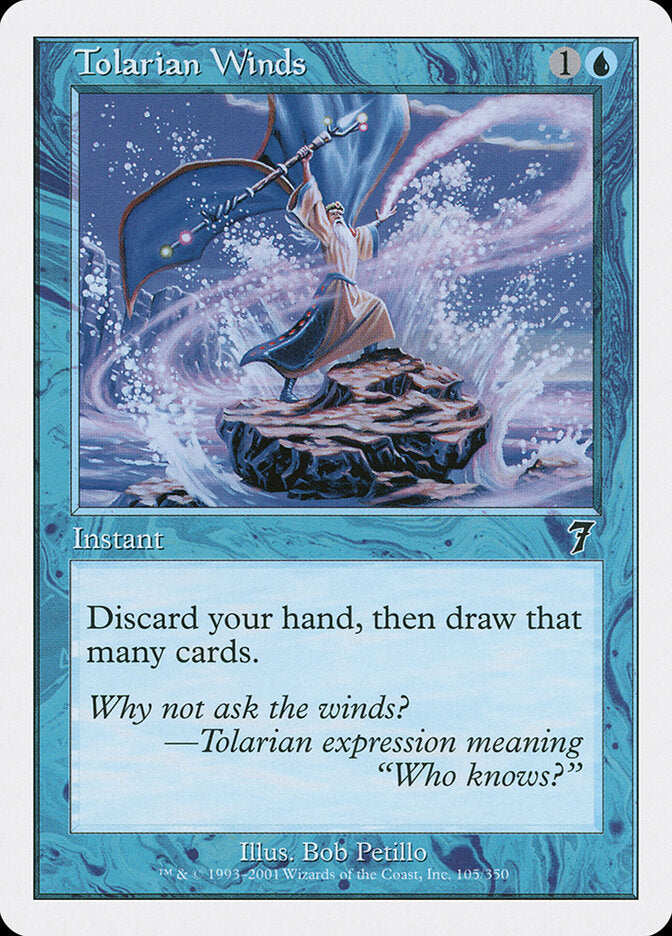 Tolarian Winds (105) - Seventh Edition (7ED)