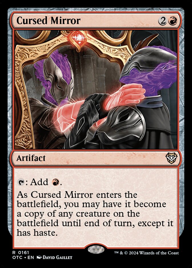 Cursed Mirror (161) - Outlaws of Thunder Junction Commander (OTC)