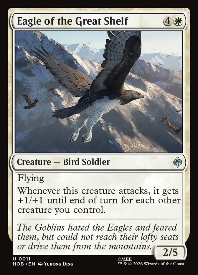 Eagle of the Great Shelf (11) - The Hobbit (HOB)