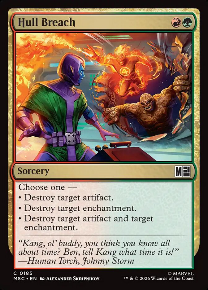 Hull Breach (185) - Marvel Super Heroes Commander (MSC)