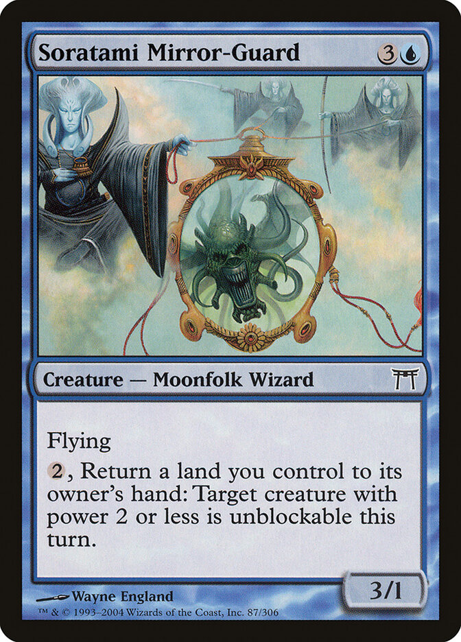 Soratami Mirror-Guard (87) - Champions of Kamigawa (CHK)