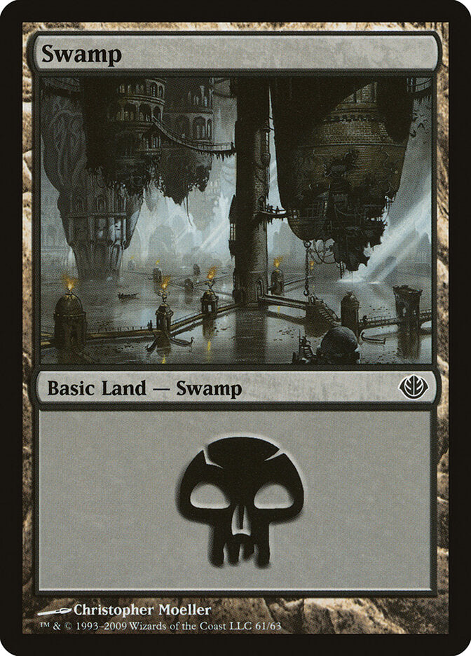 Swamp (61) - Duel Decks: Garruk vs. Liliana (DDD)