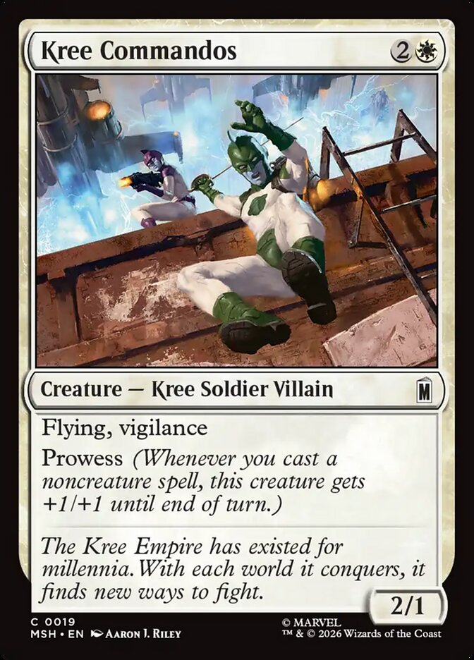 Kree Commandos (19) - Marvel Super Heroes (MSH)