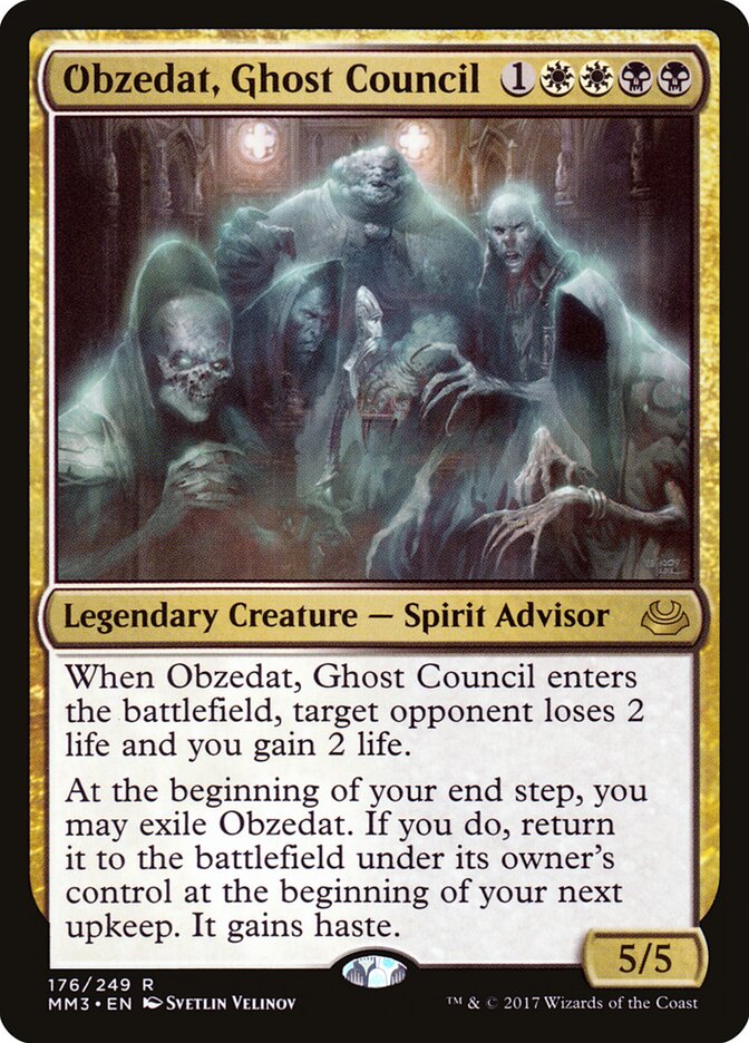 Obzedat, Ghost Council (176) - Modern Masters 2017 (MM3)