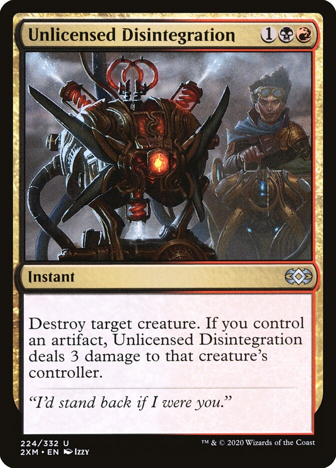 Unlicensed Disintegration (224) - Double Masters (2XM)