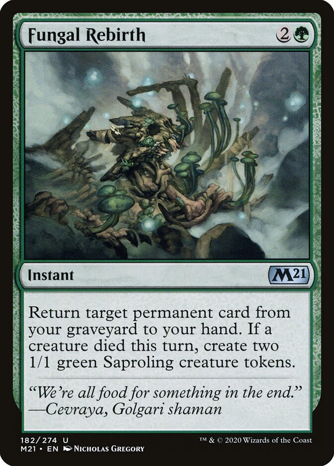 Fungal Rebirth (182) - Core Set 2021 (M21)