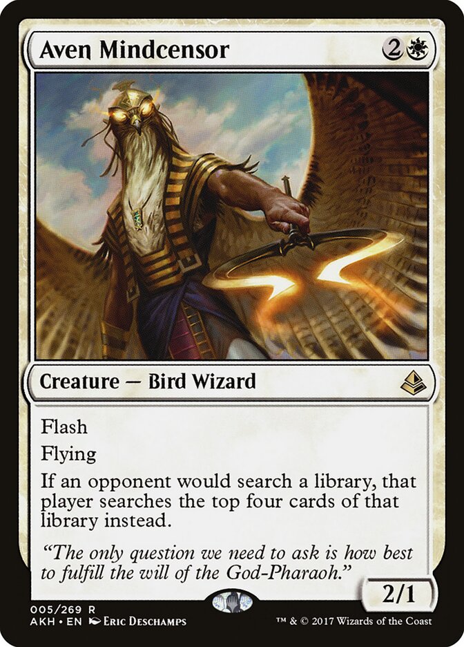 Aven Mindcensor (5) - Amonkhet (AKH)