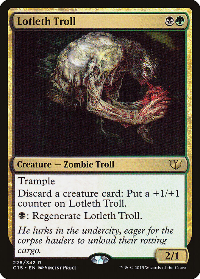 Lotleth Troll (226) - Commander 2015 (C15)