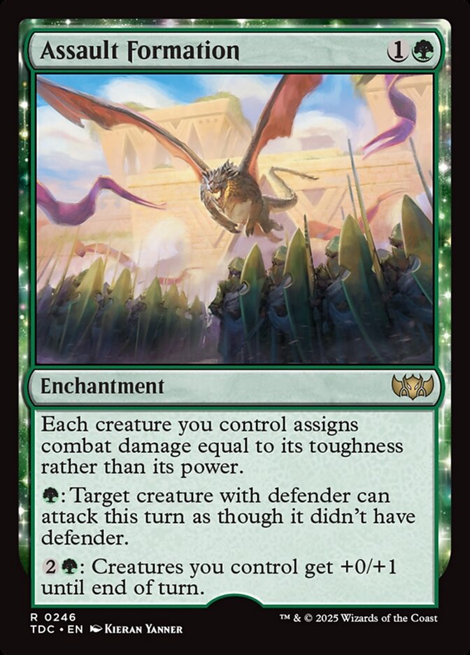 Assault Formation (246) - Tarkir: Dragonstorm Commander (TDC)