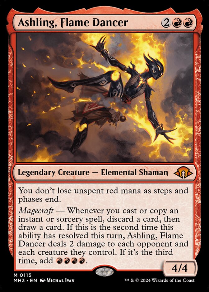Ashling, Flame Dancer (115) - Modern Horizons 3 (MH3)