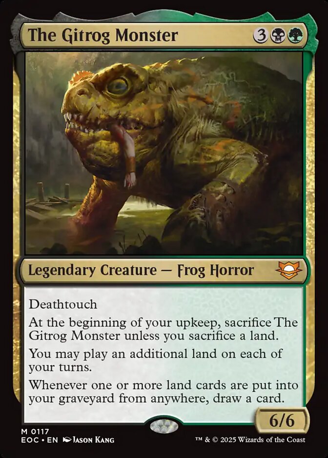 The Gitrog Monster (117) - Edge of Eternities Commander (EOC)