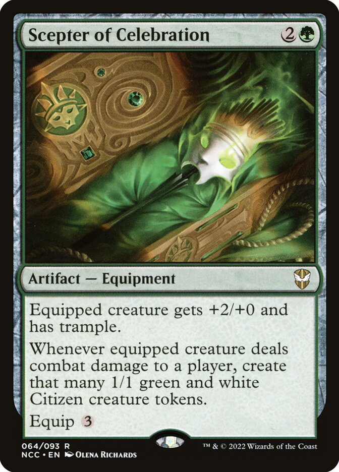 Scepter of Celebration (64) - New Capenna Commander (NCC)