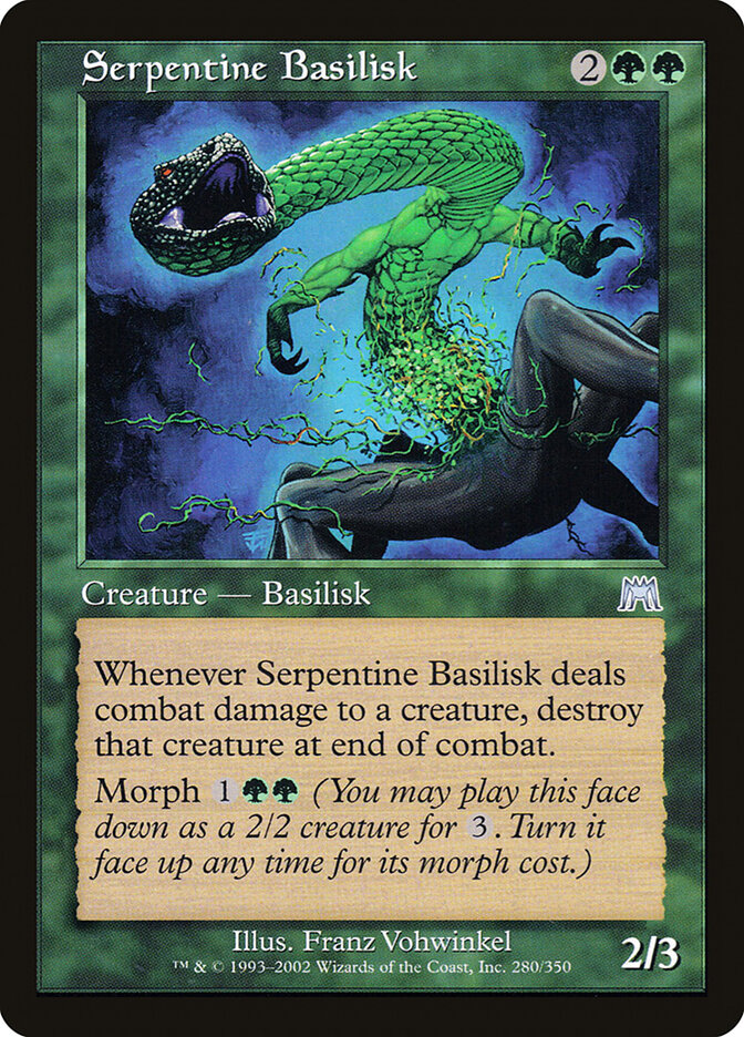 Serpentine Basilisk (280) - Onslaught (ONS)