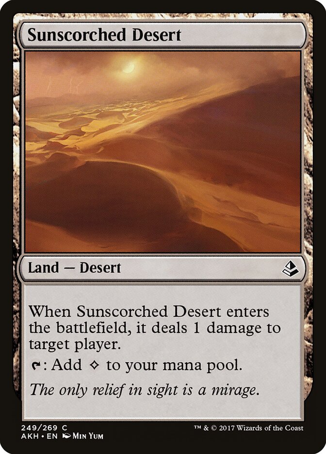 Sunscorched Desert (249) - Amonkhet (AKH)