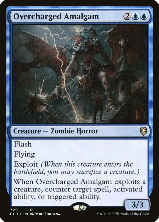 Overcharged Amalgam (729) - Commander Legends: Battle for Baldur's Gate (CLB)
