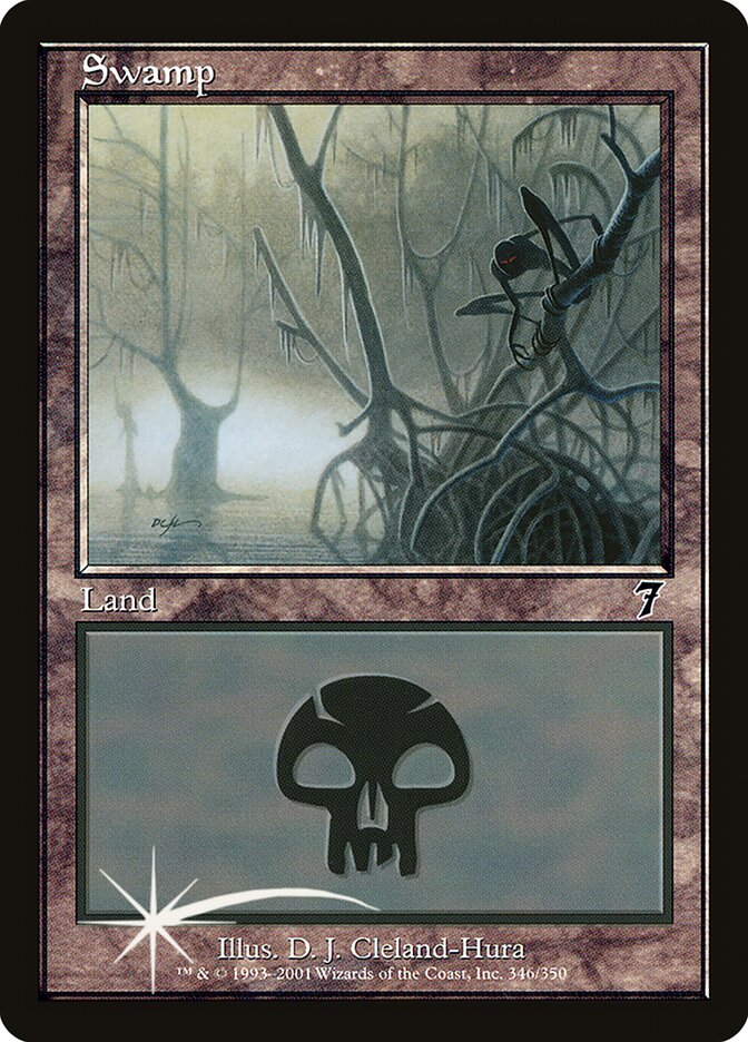 Swamp (346) - Seventh Edition (7ED)