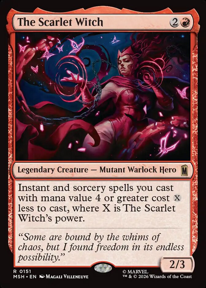 The Scarlet Witch (151) - Marvel Super Heroes (MSH)