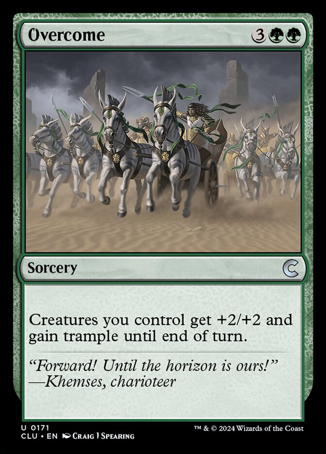 Overcome (171) - Ravnica: Clue Edition (CLU)