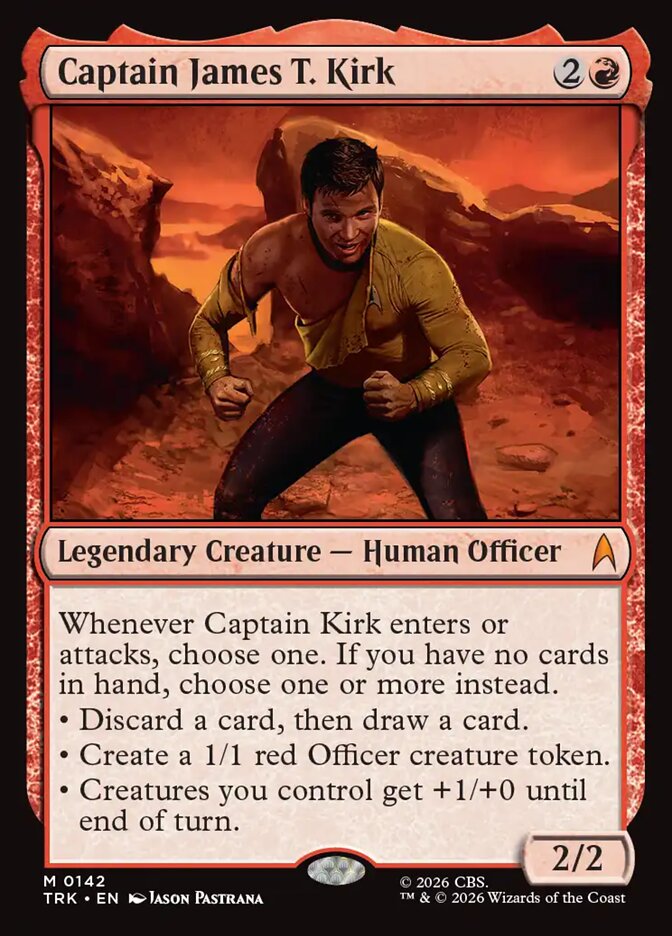 Captain James T. Kirk (142) - Star Trek (TRK)