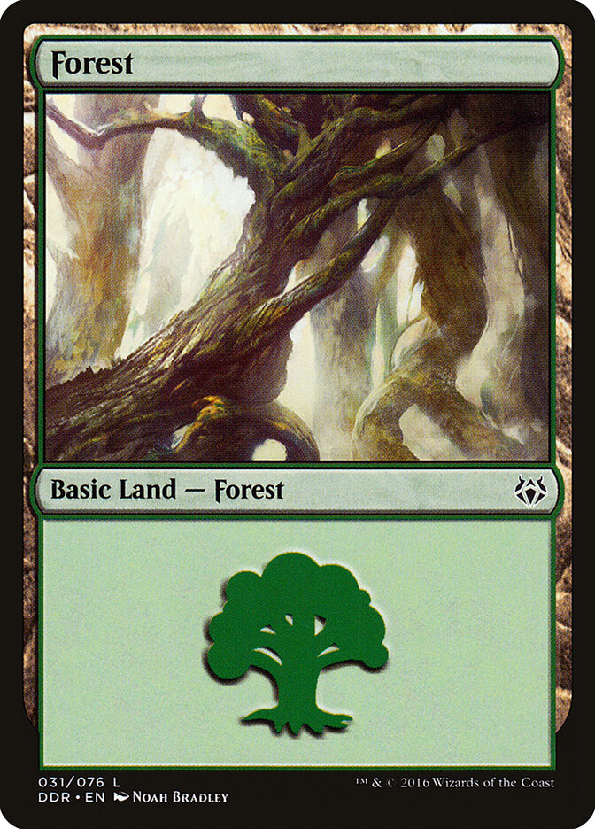 Forest (31) - Duel Decks: Nissa vs. Ob Nixilis (DDR)