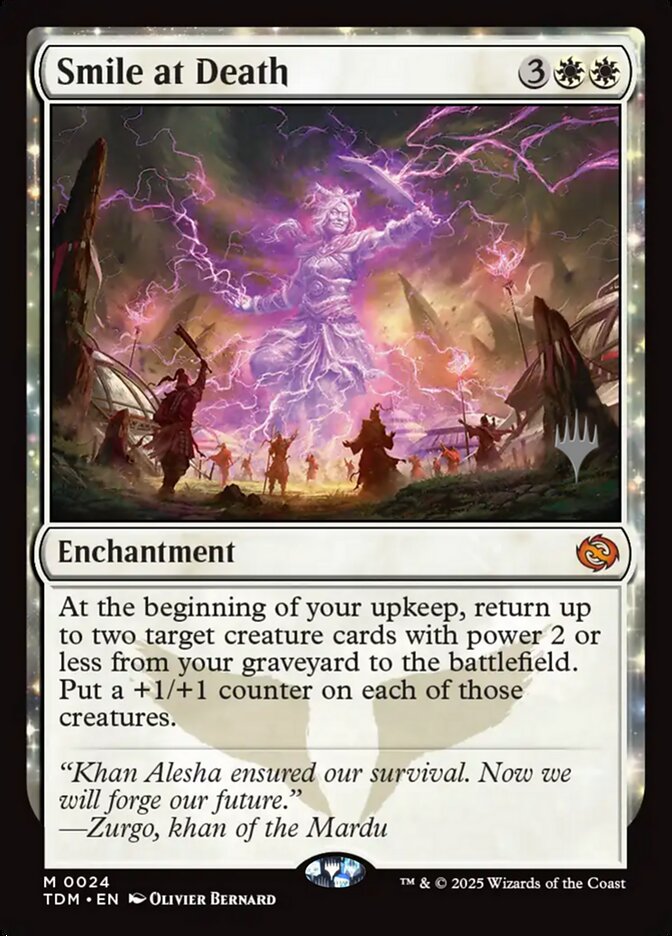 Smile at Death (24p) - Tarkir: Dragonstorm Promos (PTDM)