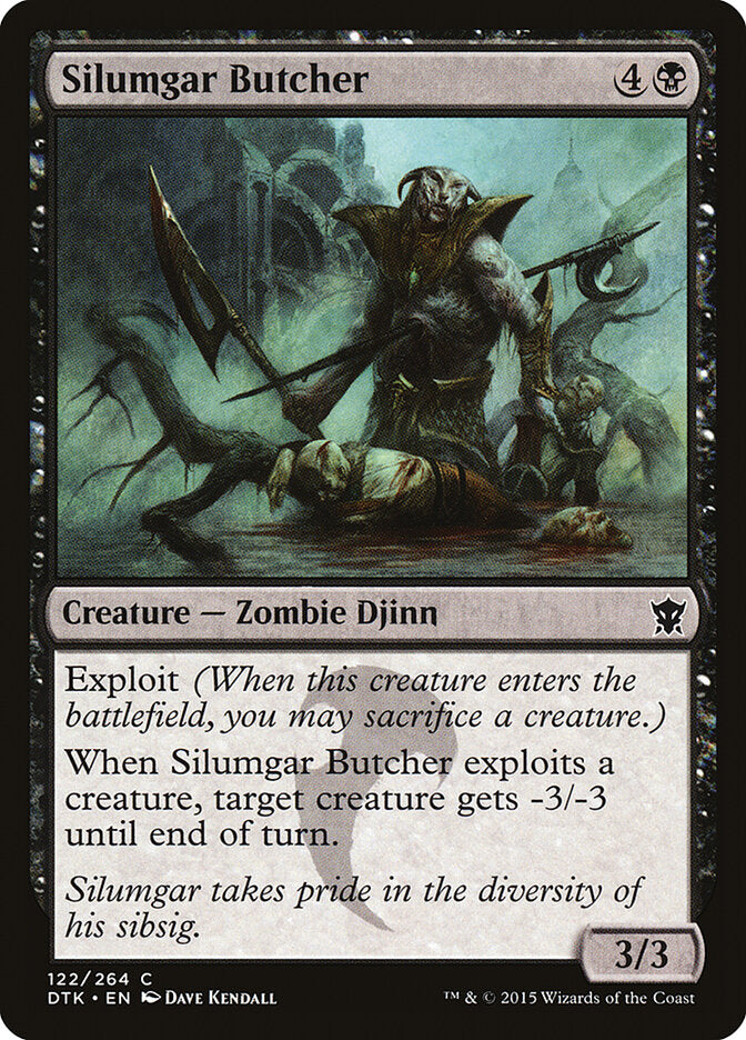 Silumgar Butcher (122) - Dragons of Tarkir (DTK)