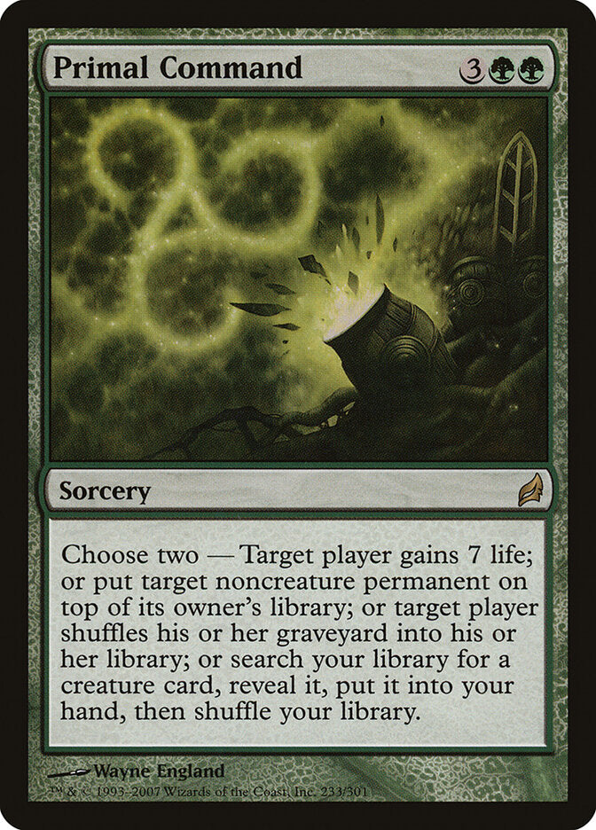 Primal Command (233) - Lorwyn (LRW)