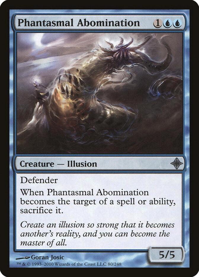 Phantasmal Abomination (80) - Rise of the Eldrazi (ROE)