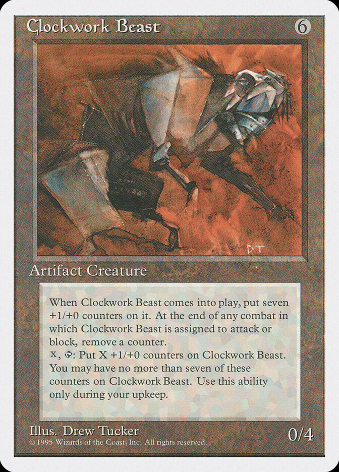 Clockwork Beast (307) - Fourth Edition (4ED)