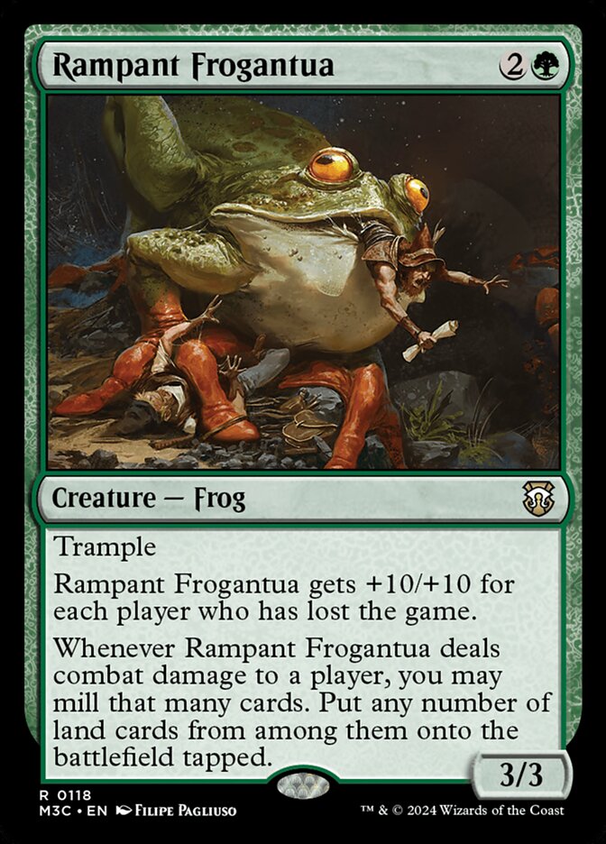 Rampant Frogantua - Modern Horizons 3 Commander (M3C)