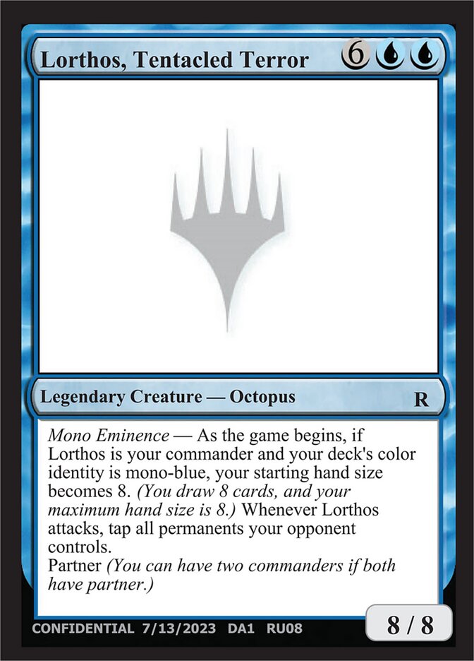 Lorthos, Tentacled Terror (RU08a) - Unknown Event (UNK)