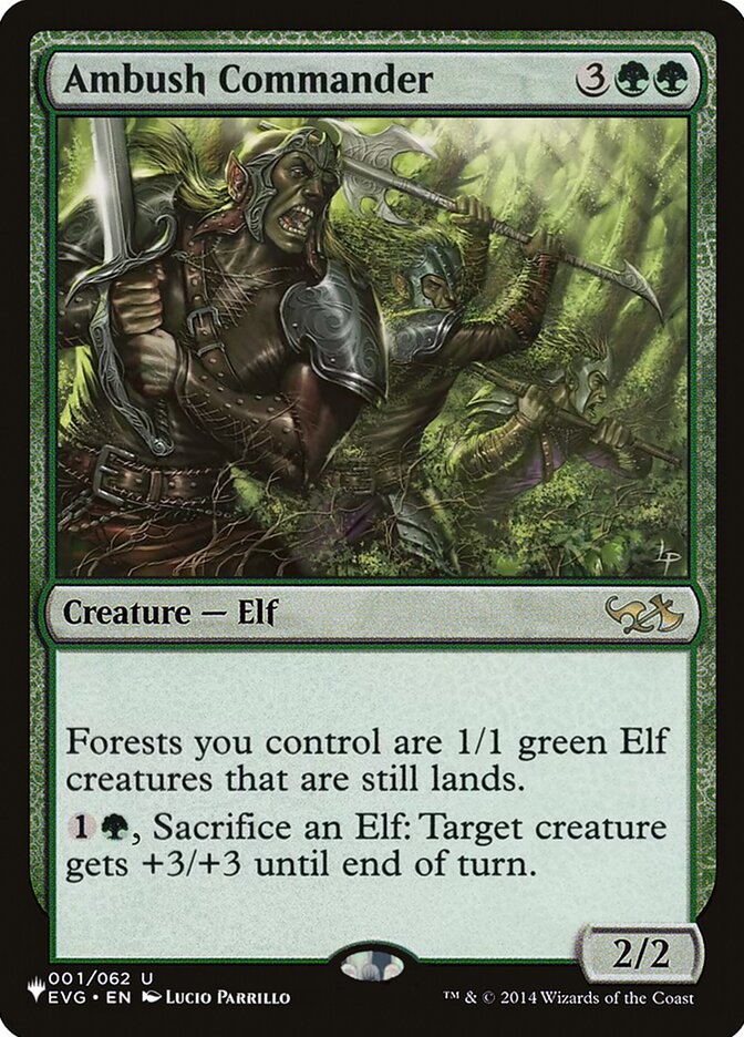 Ambush Commander (EVG-1) - The List (PLST)