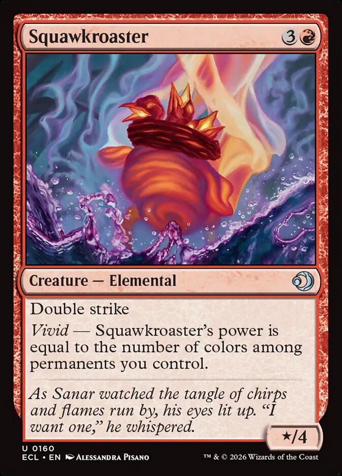 Squawkroaster (160) - Lorwyn Eclipsed (ECL)