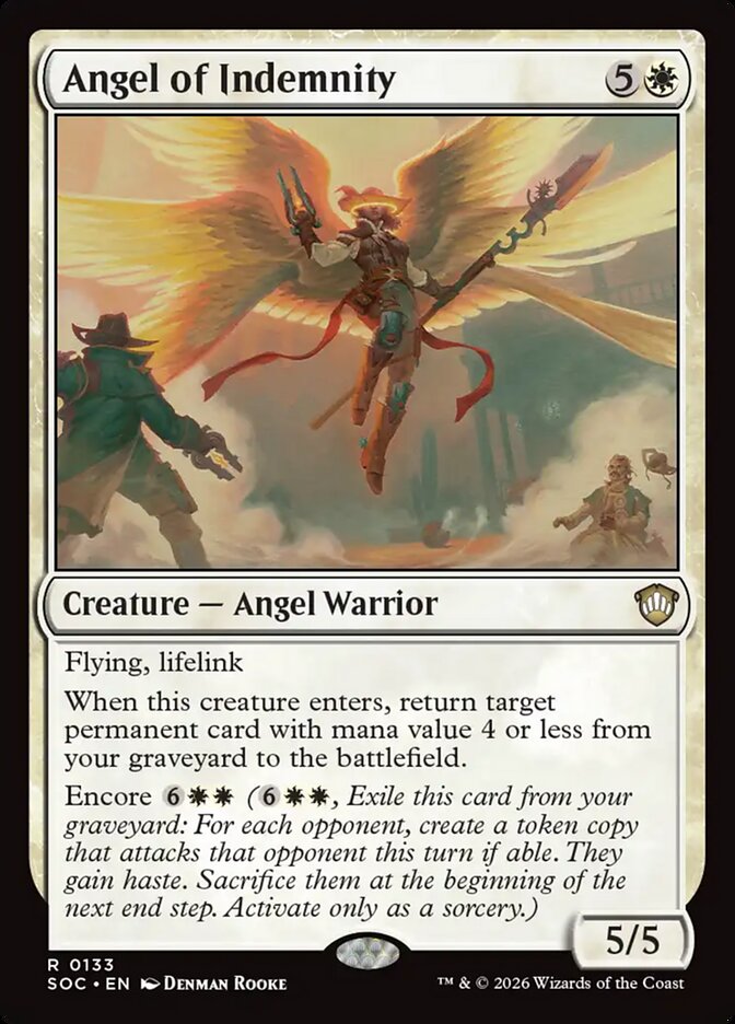 Angel of Indemnity (133) - Secrets of Strixhaven Commander (SOC)