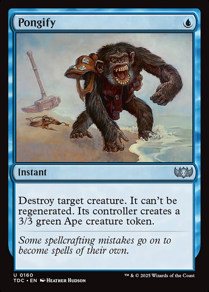Pongify (160) - Tarkir: Dragonstorm Commander (TDC)