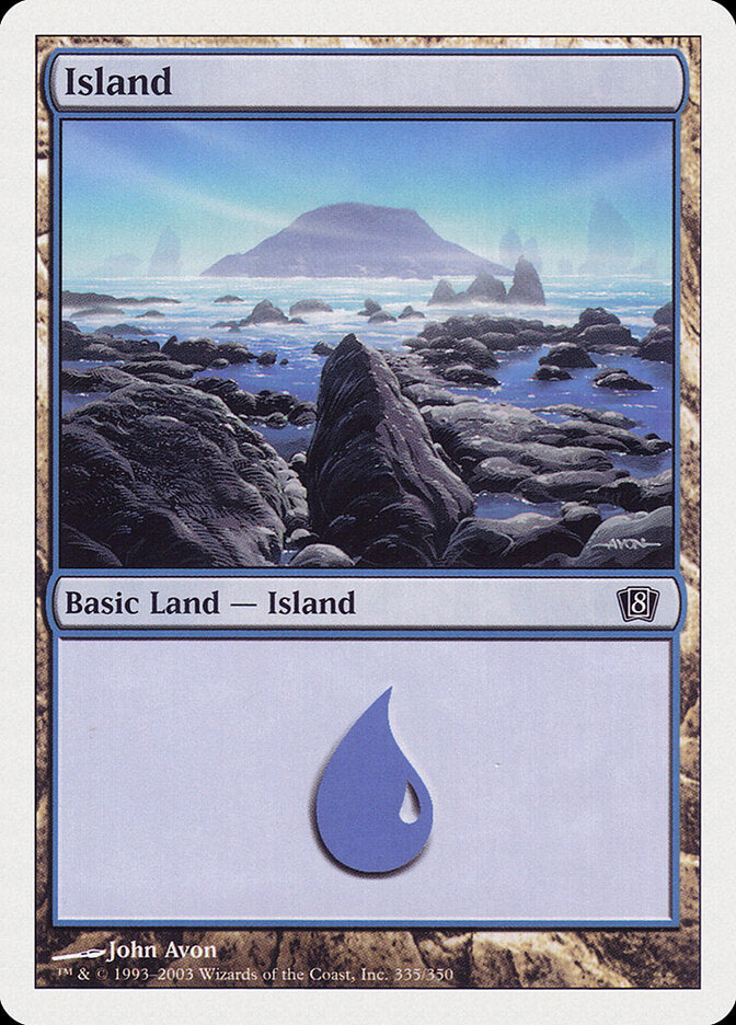 Island (335) - Eighth Edition (8ED)