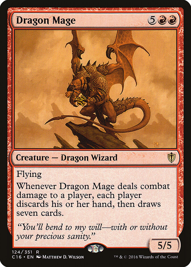 Dragon Mage (124) - Commander 2016 (C16)