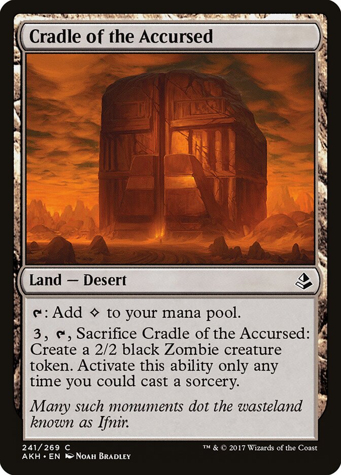 Cradle of the Accursed (241) - Amonkhet (AKH)