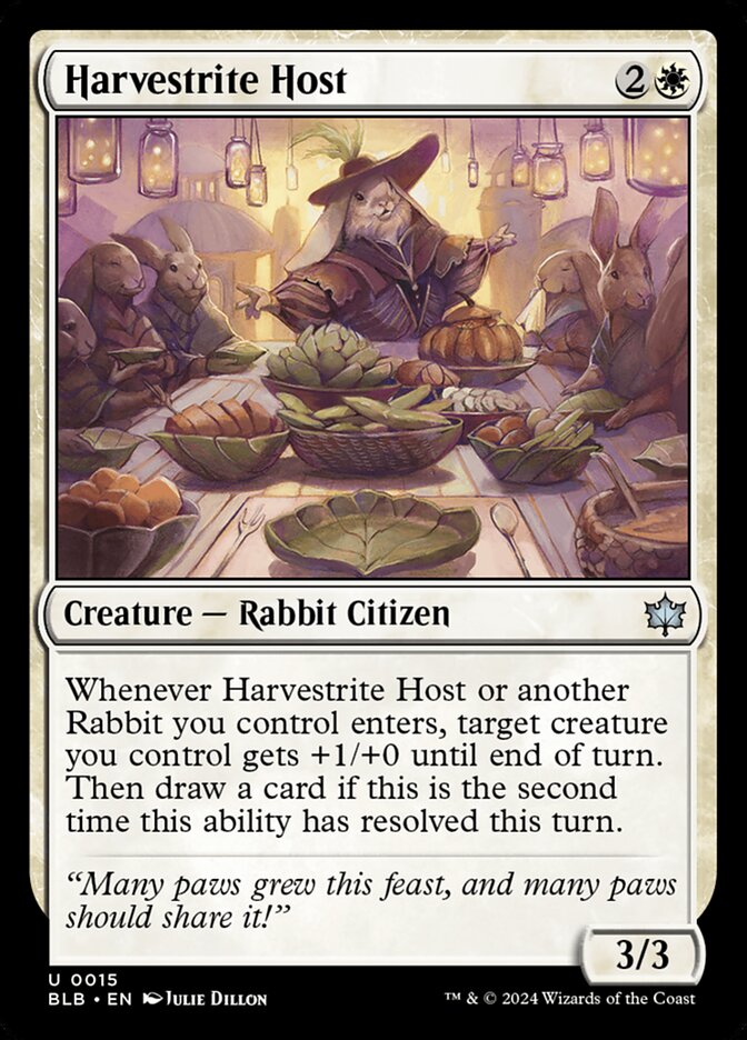Harvestrite Host (15) - Bloomburrow (BLB)