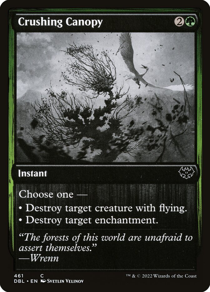 Crushing Canopy - Innistrad: Double Feature (DBL)