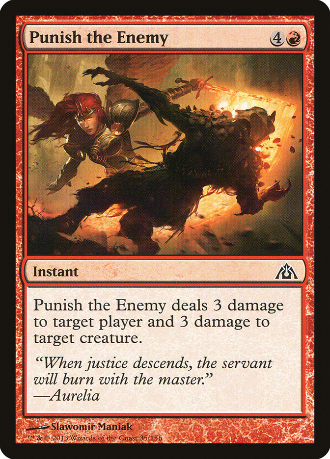 Punish the Enemy (35) - Dragon's Maze (DGM)