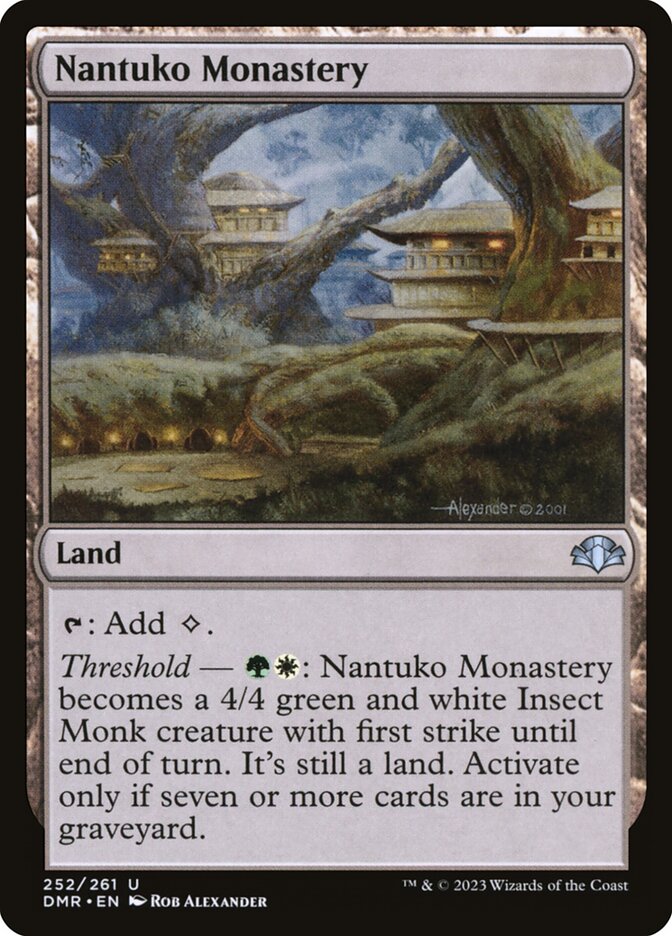 Nantuko Monastery (252) - Dominaria Remastered (DMR)