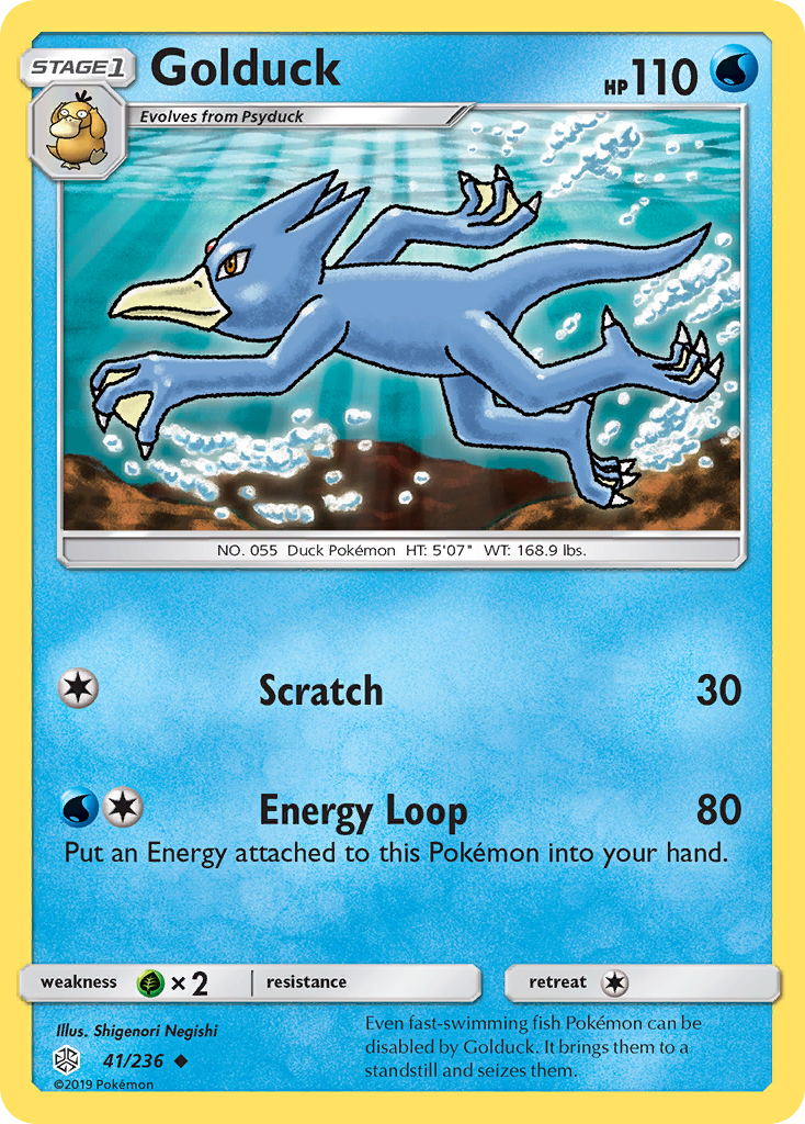 Golduck (41/236) - Cosmic Eclipse (CEC)