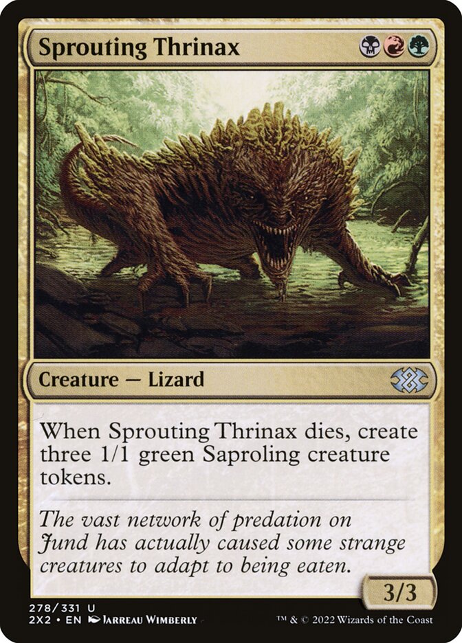 Sprouting Thrinax (278) - Double Masters 2022 (2X2)