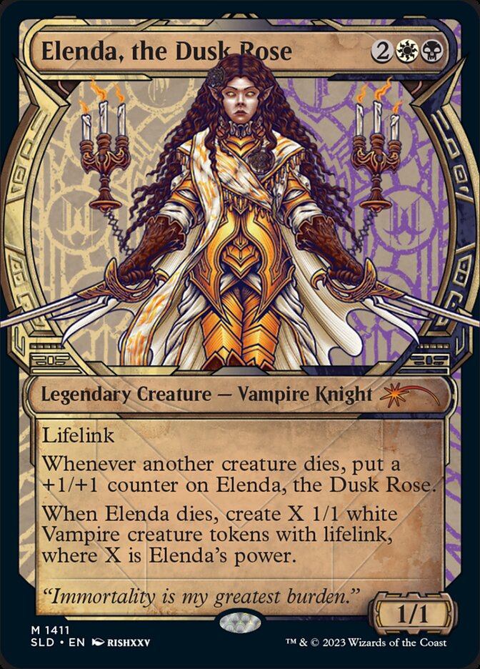 Elenda, the Dusk Rose (1411) - Secret Lair Drop (SLD)