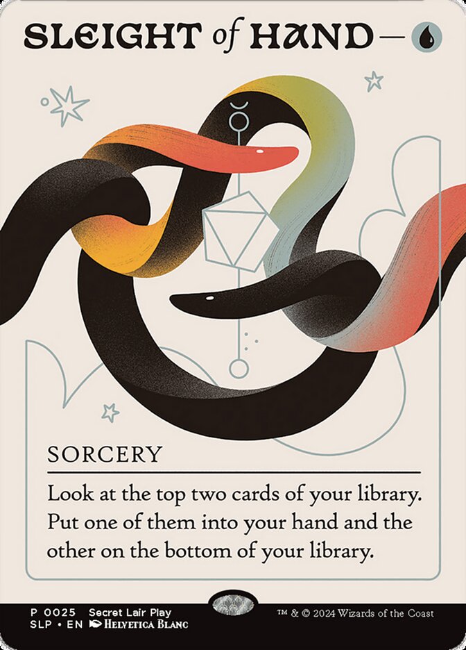Sleight of Hand (25) - Secret Lair Promo (SLP)