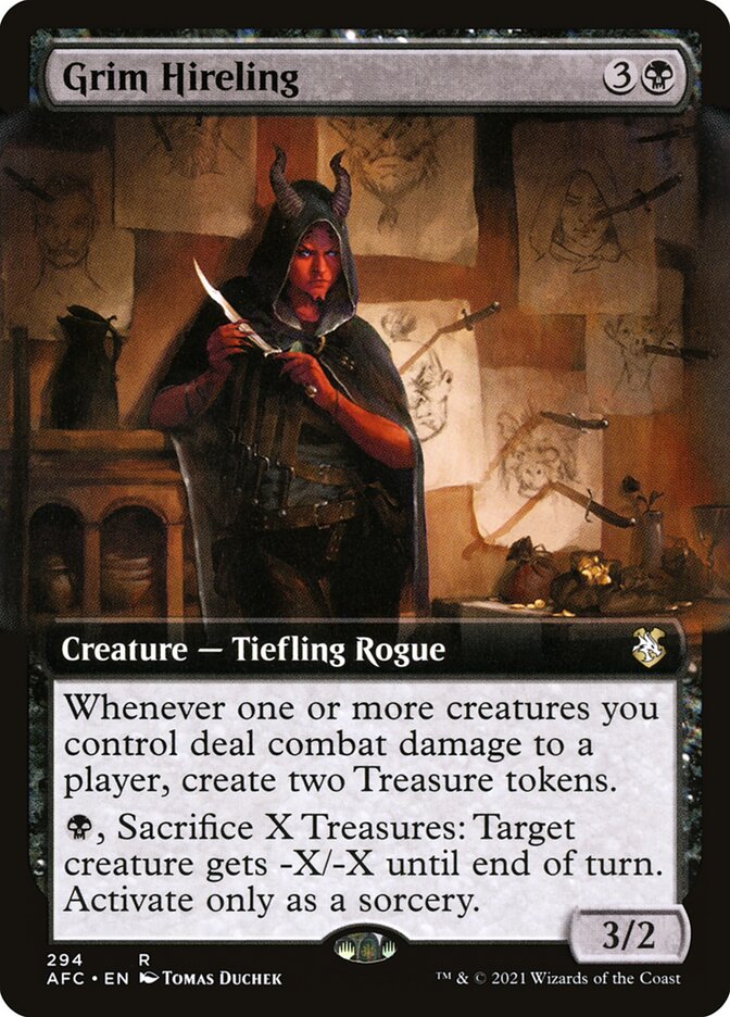 Grim Hireling (294) - Forgotten Realms Commander (AFC)
